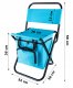 Portable Folding Fishing Chair Outdoor Camping Stool with Thermobag