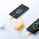 Joyroom JR-PR2L 35W 10000mAh ārējais akumulators ar kabeļiem, oranžs
