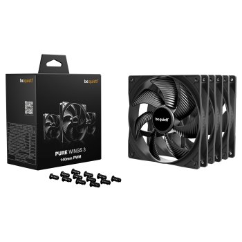 Комплект вентиляторов для корпуса be quiet! Pure Wings 3 140mm PWM (3 шт.)