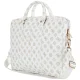 Сумка для ноутбука Guess 4G Peony с передним карманом и треугольным...