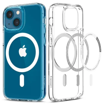 Spigen iPhone 13 vāciņš Ultra Hybrid Mag, balts