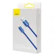 Кабель USB - Lightning Baseus Crystal Shine 2.4A 1.2м Синий