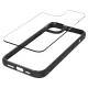 Чехол Spigen Crystal Hybrid для iPhone 15 Plus, прозрачный черный