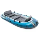 Piepūšamā laiva Intex Excursion 5 Set 68325 ar airiem un sūkni, 366 x 168 x 43 cm