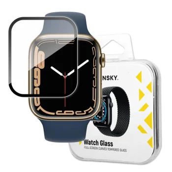 Гибридное защитное стекло Wozinsky Watch Glass для Apple Watch 7 / 8 / 9 45 мм с...