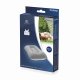 Bestway 67121 Inflatable Velour Travel Pillow, Grey
