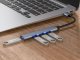 USB-хаб на 4 порта с 1x USB 3.0 5 Гбит/с, серебристый