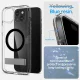 Spigen Ultra Hybrid S MagSafe vāciņš ar statīvu iPhone 15 Plus, melns