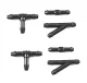 Universal Windshield Washer Hose 2m with Connectors, Black