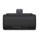 Ārējais akumulators Baseus Compact 5000mAh, 20W, USB-C, melns