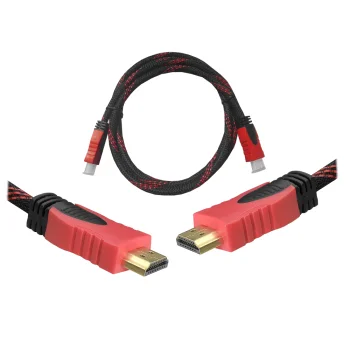 Кабель HDMI - HDMI v1.4 1.5м, красный