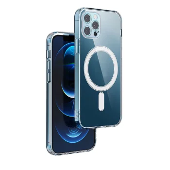 TFO Anti Shock Mag 1,5 mm vāciņš priekš iPhone 17 Air 6,6", caurspīdīgs