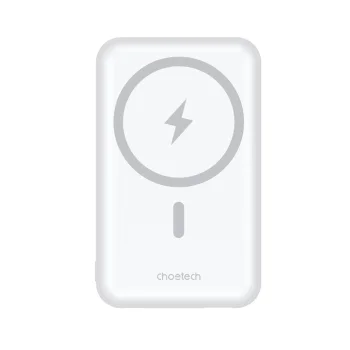 Powerbank Choetech B663 10000mAh 20W MagSafe USB-A / USB-C - balts | White