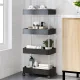 Пластиковый этажерка для ванной Modernhome PJJKT0104 с 4 полками и...