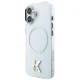 Karl Lagerfeld IML K Head Logo MagSafe vāciņš iPhone 17 caurspīdīgs