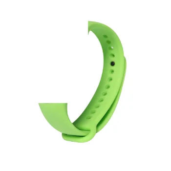 Devia Deluxe Sport siksniņa priekš Xiaomi Mi Band 5 / 6 / 7, gaiši zaļa
