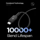 Spigen Essential EB24012CC USB-C uz USB-C kabelis 240W 120cm, melns