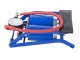 Ножной насос с двумя цилиндрами и насадками, 100 PSI / 7 bar