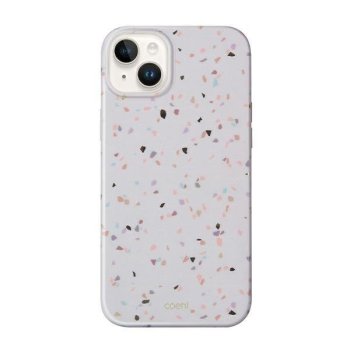 Apple iPhone 14 Plus 6,7" Uniq Etui Coehl Terrazzo Case Cover, Sandstone