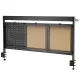 Ergo Office galda organizators un starpsiena, ER-300 B, Melns
