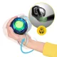 Гироскопический шар 4FIZJO Powerball со счетчиком, сине-желтый
