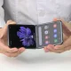 Защитная пленка Wozinsky Invisible Film для Oppo Find N2 Flip