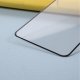Rurihai 5D Защитное Стекло для Google Pixel 5, Черное Закруглённое (Tempered Glass)