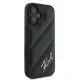 Apple iPhone 16 Plus 6.7\" Karl Lagerfeld Quilted Signature Case Cover, Black | Чехол Кейс Бампер...
