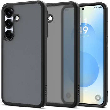 Samsung Galaxy S25 ( SM-S931 ) Spigen Ultra Hybrid Case Cover, Black | Чехол Кабура Кейс Бампер...