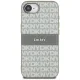 DKNY Mono Stripe & Metal Logo vāciņš priekš iPhone 16e, bēšs