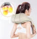 Šiacu Elektriskais Kakla Muguras Plecu Masažieris Masieris ķermenim, Bēšs | Shiatsu Body Massager