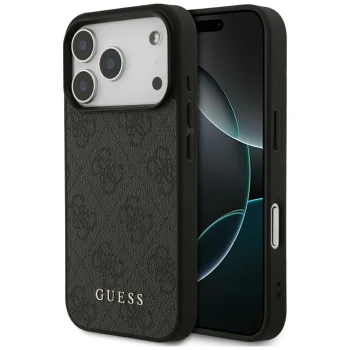 Guess iPhone 17 Pro vāciņš 4G Classic, melns