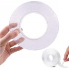 Caurspīdīga Divpusēja Nano Lente, Atkārtoti Lietojama, 3 m | Transparent Double-Sided Nano Tape, Reusable