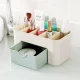 Kosmētikas organizators balts - zaļš | Cosmetics organizer white green