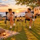 MultiGarden Folding Camping Chair with Headrest and Cup Holder