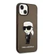 Чехол Karl Lagerfeld Ikonik Karl для iPhone 14 Plus / 15 Plus - черный