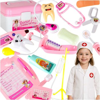 Набор доктора в чемоданчике со звуком и светом, 35 элементов