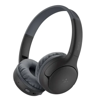 Belkin SoundForm Mini 2 bezvadu austiņas bērniem, melnas