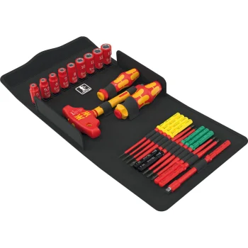 Wera Kraftform Kompakt VDE 24 Allrounder 1 Screwdriver Set, 25 Pieces