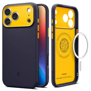 Чехол Spigen Nano Pop Mag для iPhone 17 Pro, Темно-синий
