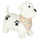 Rubber Bouncy Dog Toy with Pump for Kids
