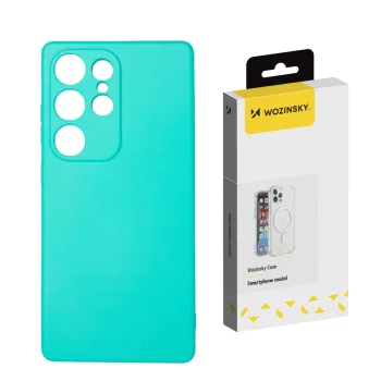 Wozinsky Silicone Case vāciņš Samsung Galaxy S25 Ultra, zaļš