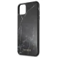 Guess GUHCN65HYMABK iPhone 11 Pro Max melns marmora stikls | black Marble Glass