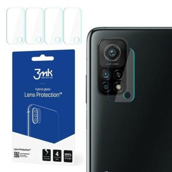 Xiaomi Mi 10T / Mi 10T Pro Защитное Стекло для Задней Камеры, 4 шт. | 3MK Lens...