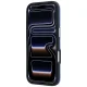 Чехол Karl Lagerfeld Grained Allover Logo MagSafe для iPhone 17/18 Pro Max, синий