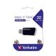 USB-флешка Verbatim Store \'n\' Click 32 ГБ USB 3.2 Gen 1, черная