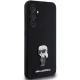 Чехол Karl Lagerfeld для Samsung Galaxy S23 FE Silicone Ikonik Metal Pin, черный