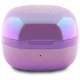 Guess 4G Printed Logo bezvadu TWS austiņas ar uzlādes futrāli, Bluetooth 5.3, violetas