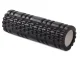 Masāžas Jogas Fitnesa Pilates Putu Rullis - 30x10cm, Melns| Foam Yoga Massage Roller
