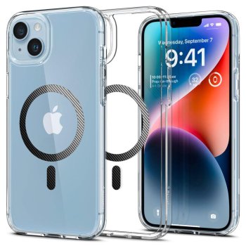 Spigen Ultra Hybrid Mag vāciņš iPhone 14 Plus Caurspīdīgi pelēks